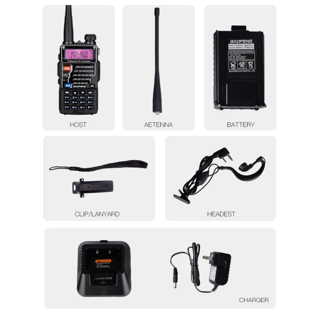 baofeng UV-5RE UV 5RE UV5RE для cb комплект рация 2 шт 10 км автомобильная портативная рации ham радиостанция трансивер baufeng двухдиновая магнитола радиостанции boafeng телефон радио станция радиолюбитель для uhf vhf