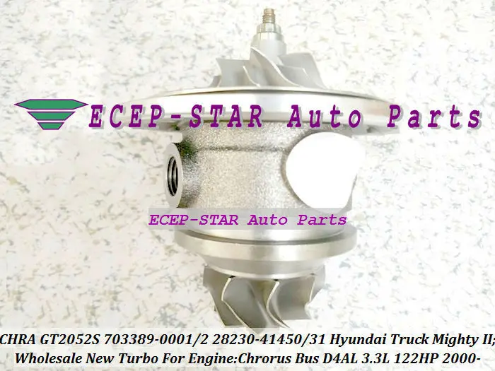 Картридж Turbo CHRA GT2052S 703389 703389-0002 28230-41450 Турбокомпрессор Для Hyundai грузовик могучий II Chorus bus HD72 3.3L D4AL