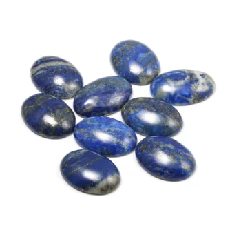 

Natural Lapis Lazuli Gem Stones Cabochon Egg Shape 8*10, 10*14, 12*16, 13*18, 18*25, 15*20 mm No Hole for Making Jewelry