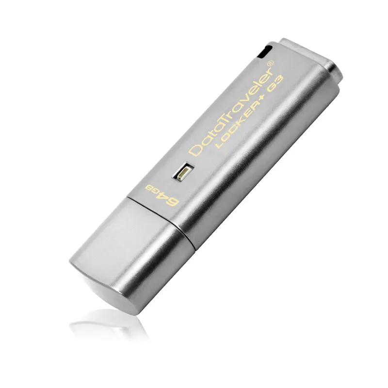 Kingston USB флэш накопитель 64GB USB3.0 металлическая Флешка персональная безопасность