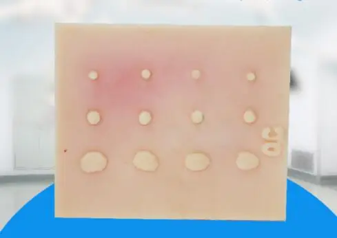 

Laparoscopic simulation training equipment Skin suture module Surgical exercise equipment silicone suture pad free shipping