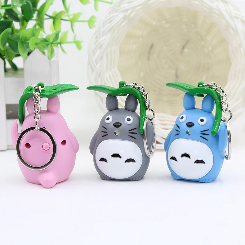 1 шт. брелки со светодиодной подсветильник кой|totoro figure|figure actionfigure action anime |