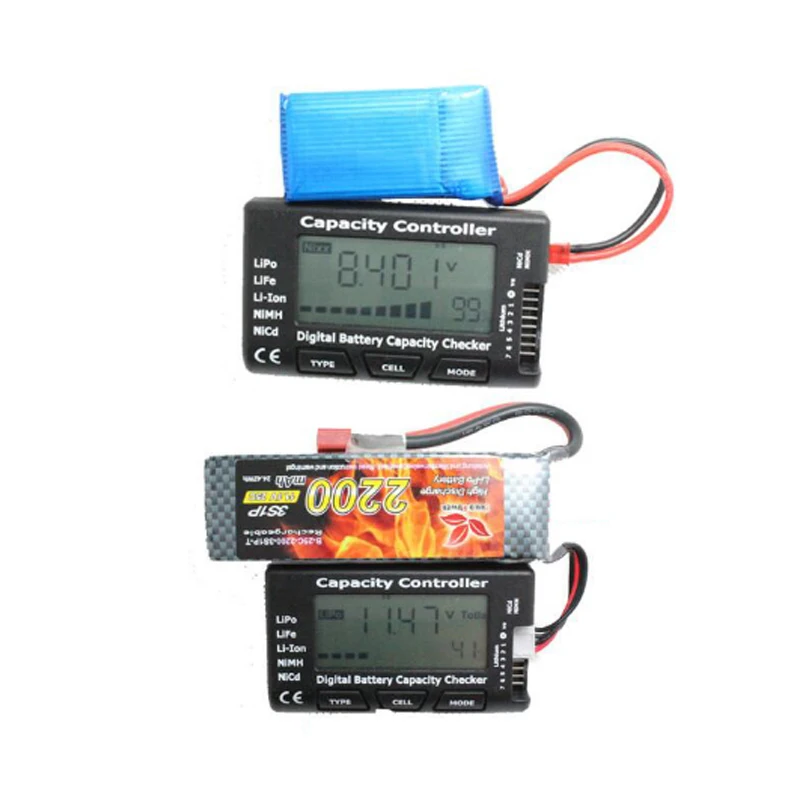 Hot Sale Digital Battery Capacity Checker RC CellMeter 7 For LiPo LiFe Li-ion NiMH Nicd Wholesale 5