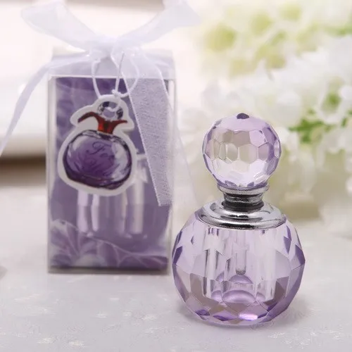 Free Shipping 50pcs/sets Luxury Perfume Oil Bottle Crystal For Wedding