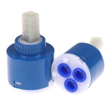 35/40 мм картридж кран дисковый клапан Керамика диск картридж смеситель PP Пластик Керамика картриджи для смеситель