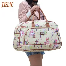 Женская водонепроницаемая кожаная сумка для путешествий, Женская Повседневная вместительная сумка, Новая красивая дамская сумка с принтом, дорожные сумки