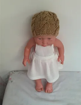 

Newborn Photo Prop, Knit Baby BOY Beanie Hat, pick you color