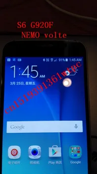

Free shipping dhl +S6 G920F nemo handy & NMR , support 2CA & VOLTE ,polqa and qesq MOS .. ect test
