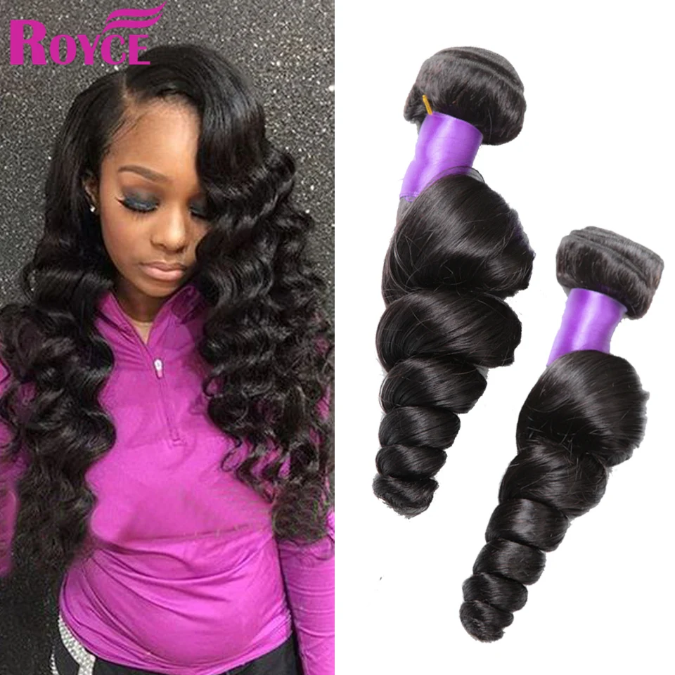 Hot Brazilian Loose Wave Virgin Hair 4 Bundle Deals Rosa Hair Products Human Hair Soft Loose Wave Brazilian Hair Weave Bundles