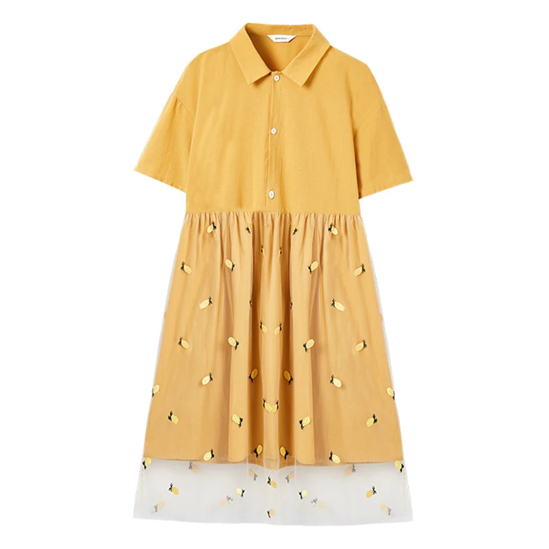 

Summer Plus Size Mesh Patchwork Nursing Dress for Pregnant Women Cute Embroidery Breastfeeding Dresses Pregnancy Fashion Clothes