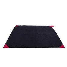 Карманный Кемпинг Одеяло легкий Водонепроницаемый Пикник Одеяло для активного отдыха(черный