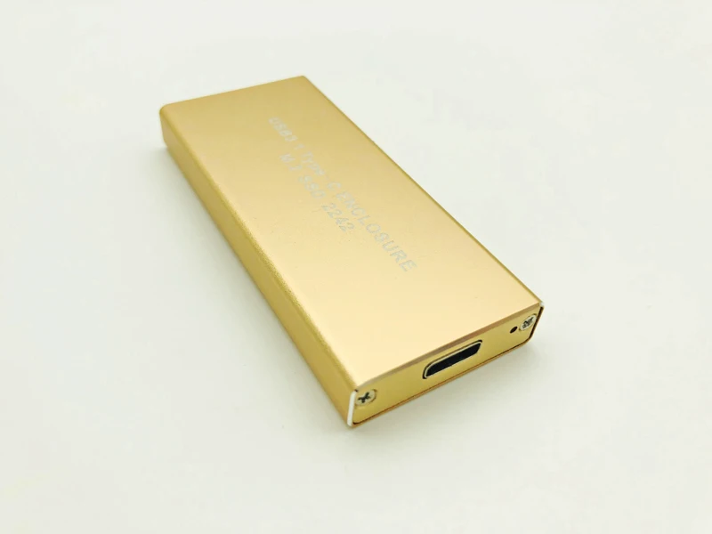 Адаптер Переходник USB 3 1 к M.2 NGFF SATA SSD 10 Гбит/с Type C Чехол B соединитель в форме ключа
