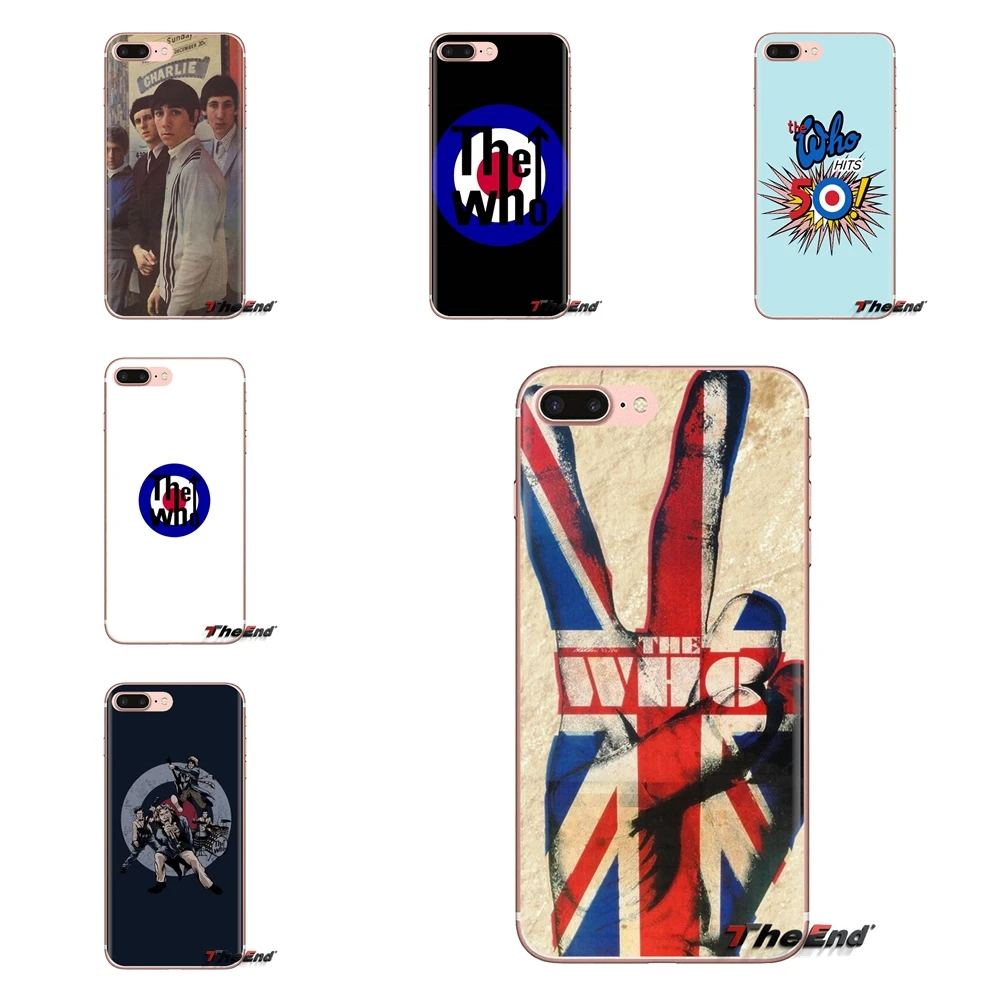 Soft Transparent Shell Covers For Xiaomi Redmi 4A S2 Note 3 3S 4 4X 5 Plus 6 7 6A Pro Pocophone F1 The Who Classic Rock Band |