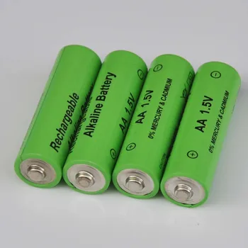 

4-8PCS 1.5V AA rechargeable battery alkaline 14500 cell 3000mah for led torch toys clock camera remote control MP3 player