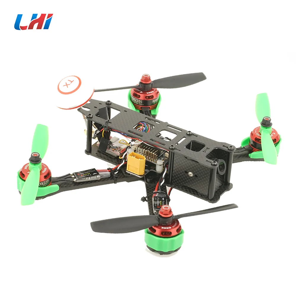 LHI RC drone frames 220 Квадрокоптер полный комплект из углеродистой рамы+ DX2205 2300KV бесщеточный двигатель+ Littlebee 20A Mini ESC+ 5045 пропеллеры