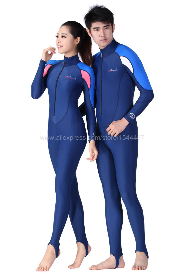 Quick dry spandex snorkeling tights UV jellyfish resistant nylon