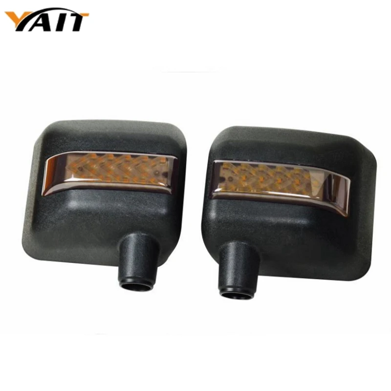 Yait For 2007 2016 Jeep Wrangler JK JKU left Right Side View Mirror Kit