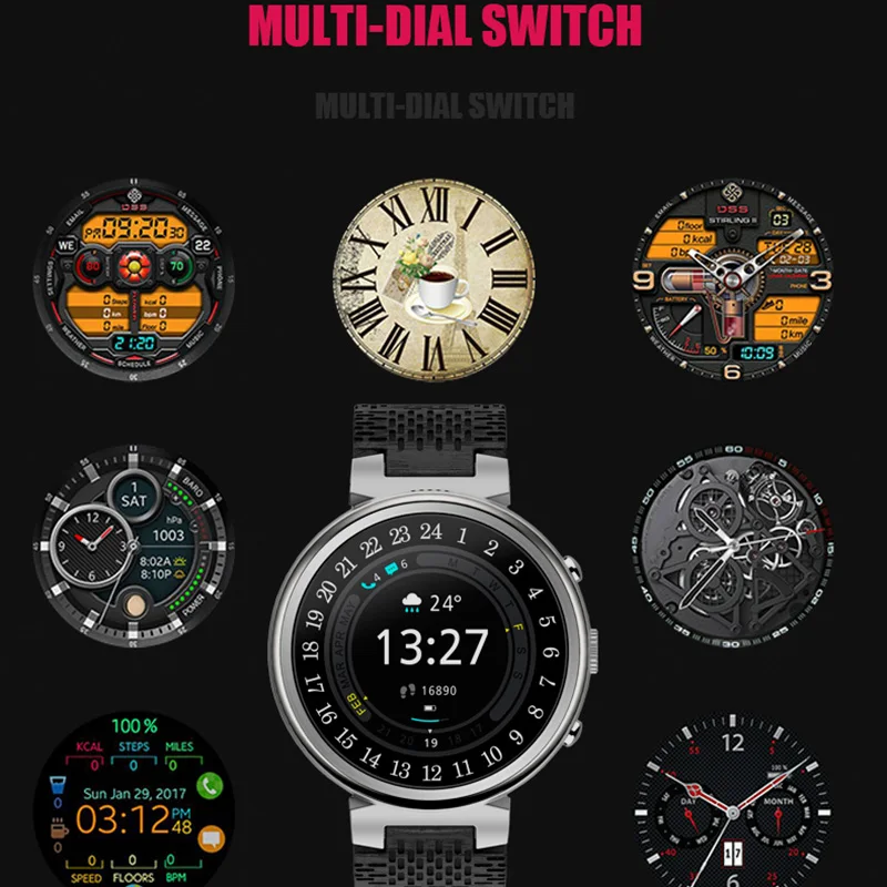 Precise navigation map Bluetooth smart Watch heart rate monitor smartwatches weather forecast outdoor activity sports wristwatch