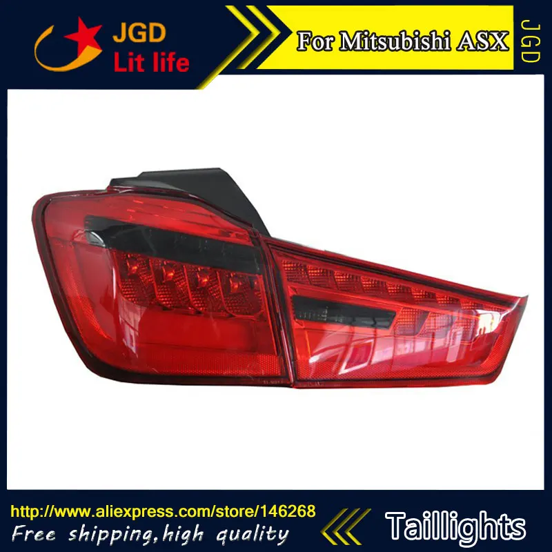 Car Styling tail lights for Mitsubishi ASX 2013 LED Tail Lamp rear trunk lamp cover drl+signal+brake+reverse Car Styling tail lights for Mitsubishi ASX 2013 LED Tail Lamp rear trunk lamp cover drl+signal+brake+reverse