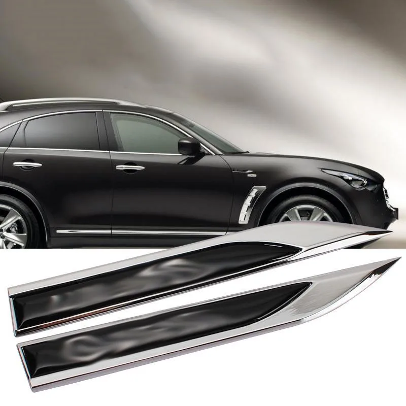 Emblem Car Auto Body Fenders Metal Sticker For Infiniti Q30 Q50 Q60 Q70