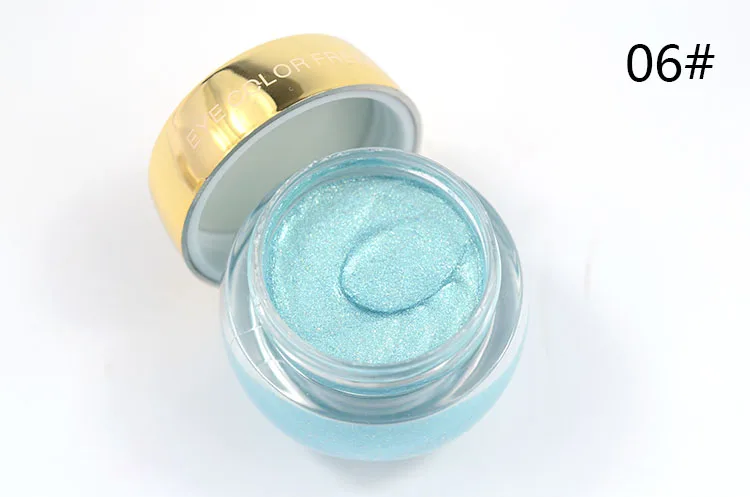 LOVE ALPHA 16 Colors Eye Shadow Professional Eyes Makeup Glitter Single Color Eyeshadow Gel Party Brand Cosmetics Flash Powder (13)