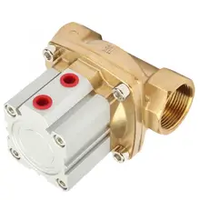 Запорный клапан электрический магнитный клапан пневматический регулирующий клапан латунный вакуумный Клапан PTFE сальник 0~ 1.0Mpa электрический клапан ручной