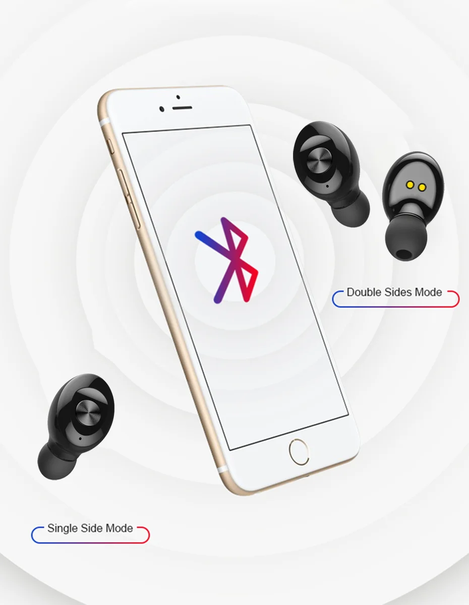 Bluetooth 5 0 XG12 TWS Earphone Stereo Wireless Earbus HIFI Sound Sport Earphones Handsfree Gaming Headset with Mic for Phone