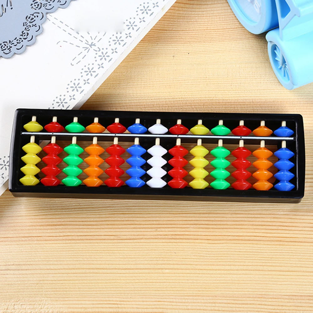 13 Digits Abacus Soroban Beads Column Calculating Tool Abacus Soroban Wooden Math Toy Chinese Traditional Educational Toys 13 Digits Abacus Soroban Beads Column Calculating Tool Abacus Soroban Wooden Math Toy Chinese Traditional Educational Toys