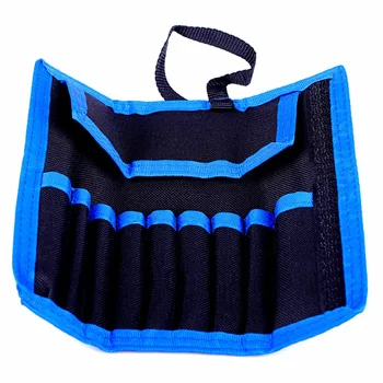 

Black Tweezer Bag 9-Pocket Portable Nonwoven Bags for Carrying Tweezers Professional Tools for Lash Tweezers