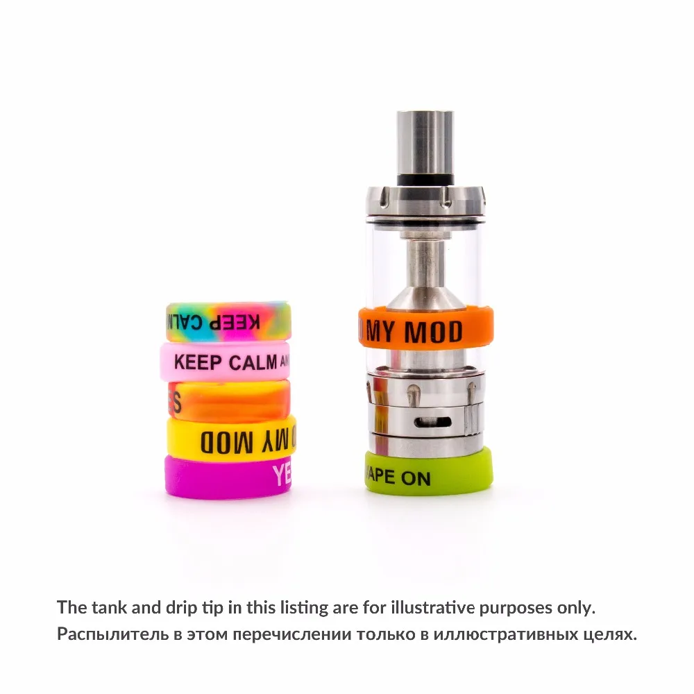 10 шт. силиконовые аксессуары для электронных сигарет RDTA Tank Atomizer|atomizer ring|silicone