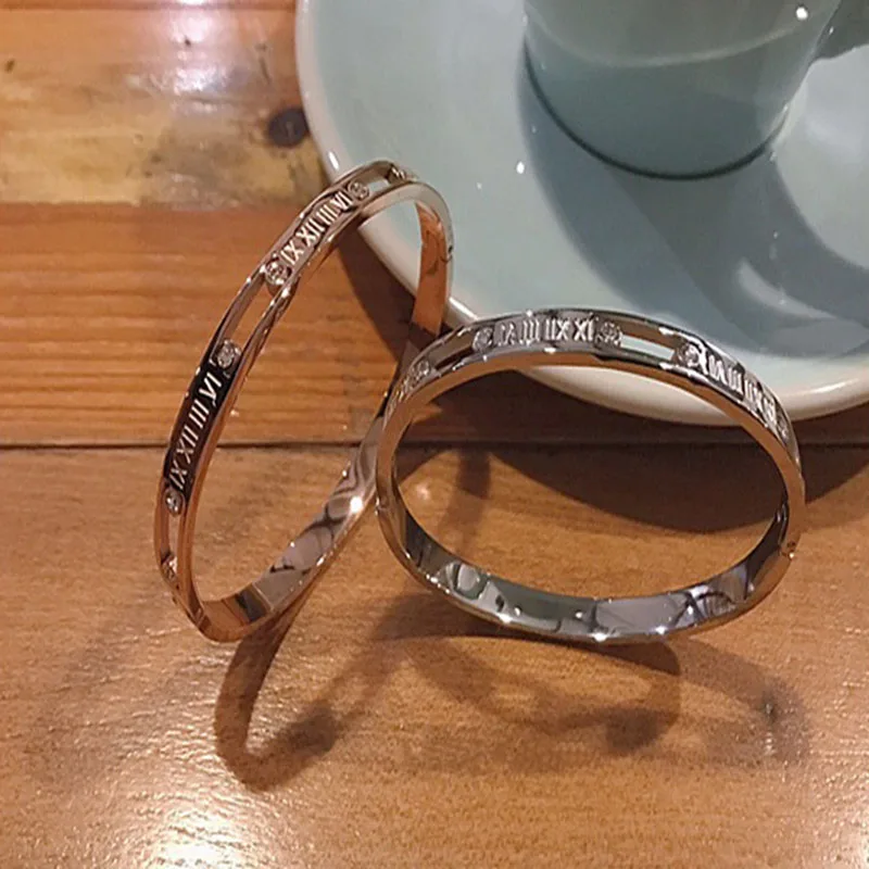 

Luxury Women Bracelet Unique Silver Crystal Charm bracelet for Women DIY Beads Bracelets & Bangles Jewelry Gift Drop shipping