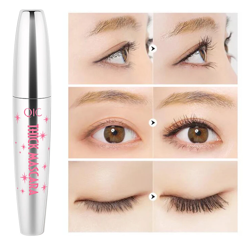 

1PCS Long Mascara 4D Thick Curling Waterproof and Sweat-proof Not Blooming Eyelashes Mascara Makeup Tools TSLM2