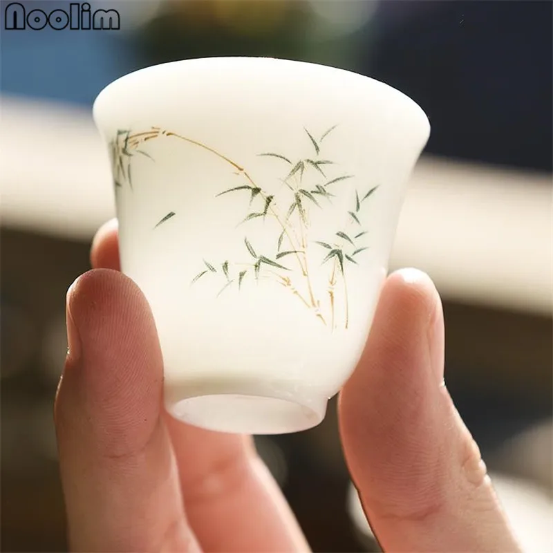 

Handpainted Chinese Kong Fu Tea Cups High Quality Handmade Porcelain Cup Ceramic Teacups