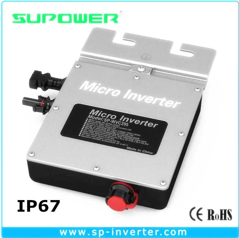 

260W 22-50V dc input 220V ac output IP67 Solar Grid Tie Micro Inverter