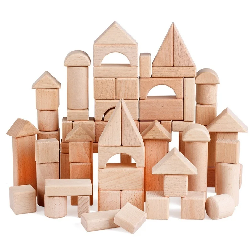 

Wooden Building Blocks Oyuncak Toys For Children Boys Brinquedos DIY Palace Montessori Learning Educational Game For Kids