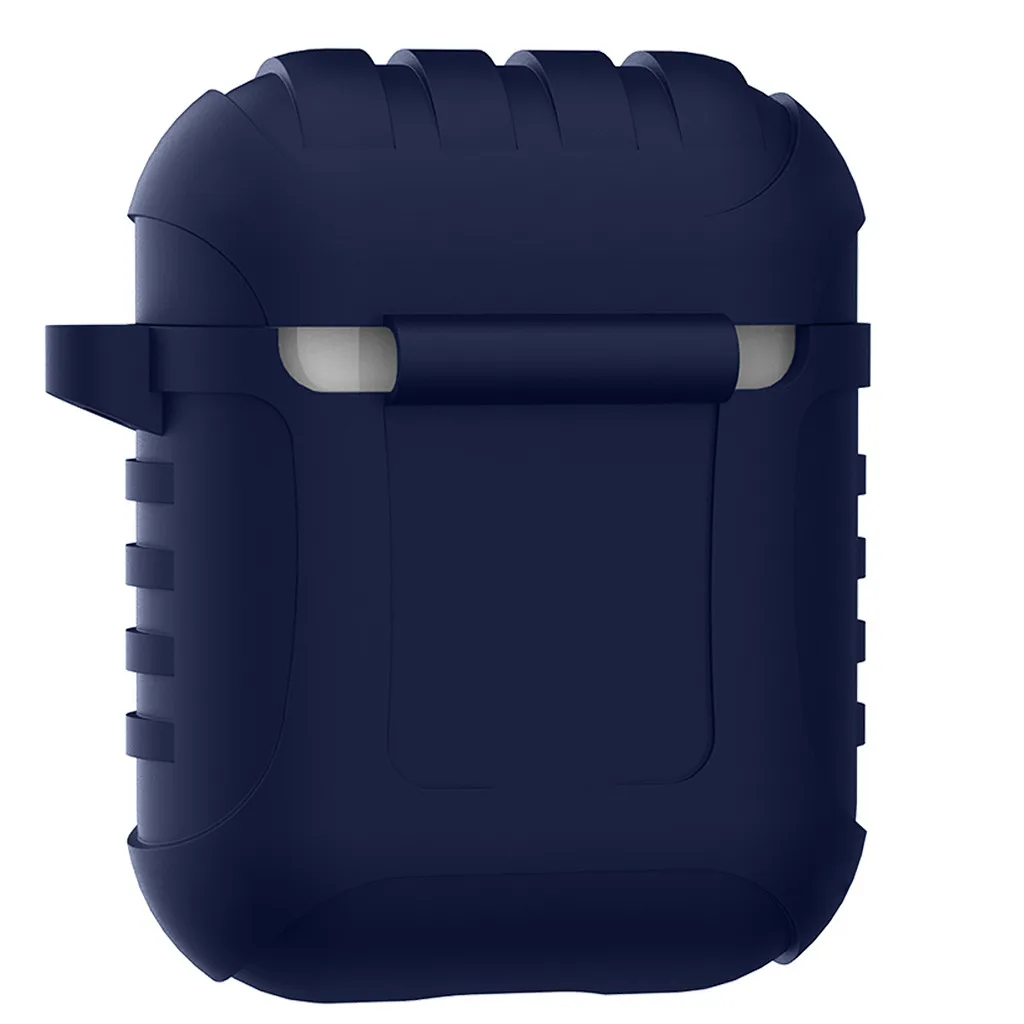 For Air Pods Silicone Case Cover Protective Skin for Apple AirPods 1th with Ear Hook Kablosuz Kulaklk Earbuds Protection