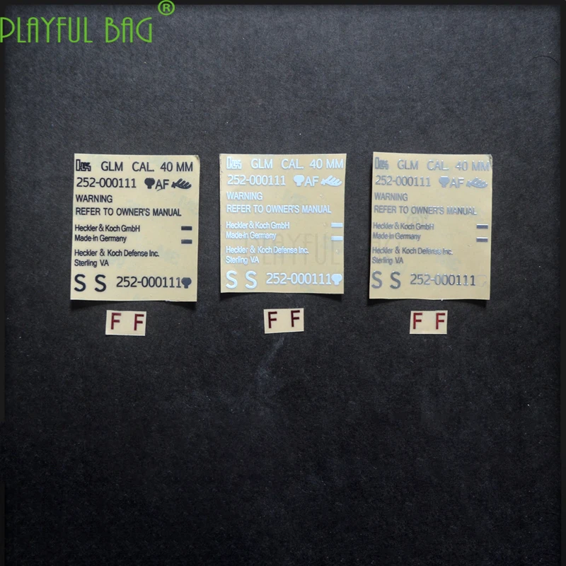 

M320 Water bomb metal sticker Jinming 8 generation M4 under the water supply bullet SCAR new will 416 M4 g36 odd point L27