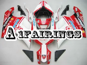 

Full Sportbike Cowling For Ducati 2007 08 09 10 11 2012 1098/848/1198 High Quality Complete Bodywork Plastic Red White Hull