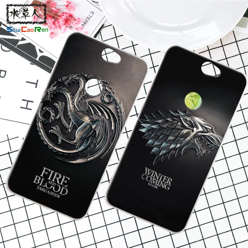 

ShuiCaoRen Silicone Case For Coolpad Tiptop Max A8-930 Retra Game of Thrones Cover Coque Ice and Fire Fundas For Coolpad A8