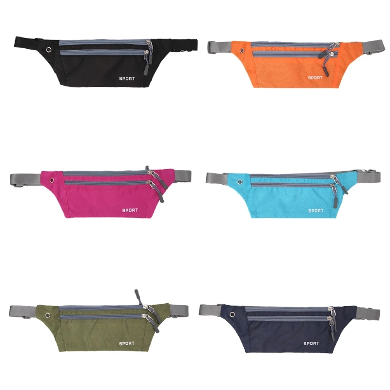 Hiking Running Adjustable Belt Waist Pouch Fanny Pack Camping Zip Bag Hiking Running Adjustable Belt Waist Pouch Fanny Pack Camping Zip Bag