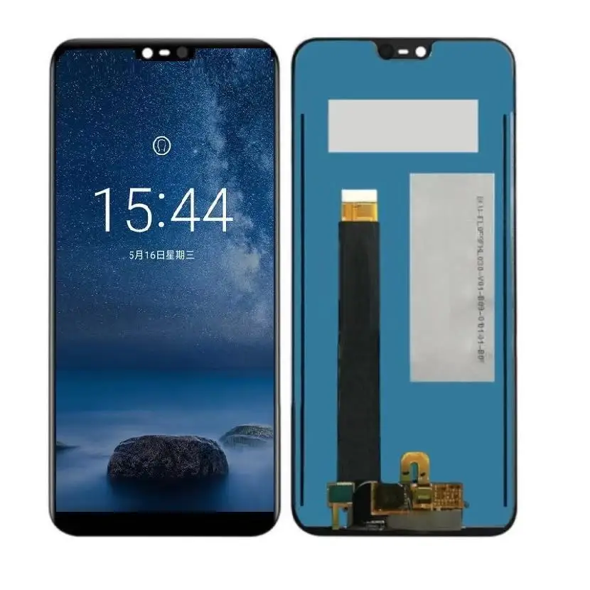 Для Nokia X6 2018 TA-1099 TA-1109 сенсорный экран с цифрователем сенсорного ввода + ЖК-дисплей