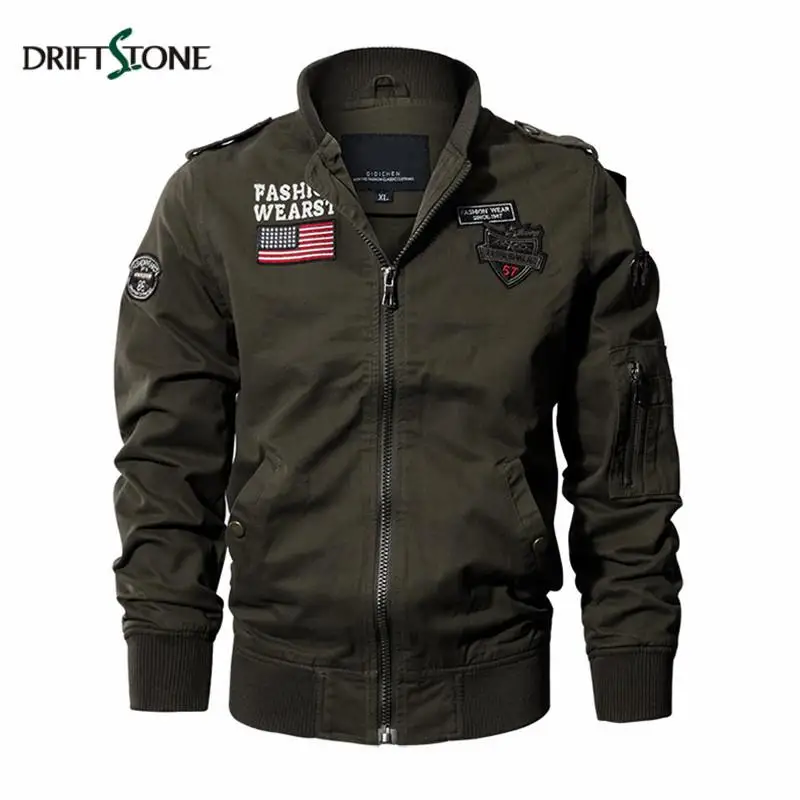 

Spring Military Jacket Men Cotton Jacket Coat Army Men's Pilot Jackets Air Force Flight Cargo Coat D2502