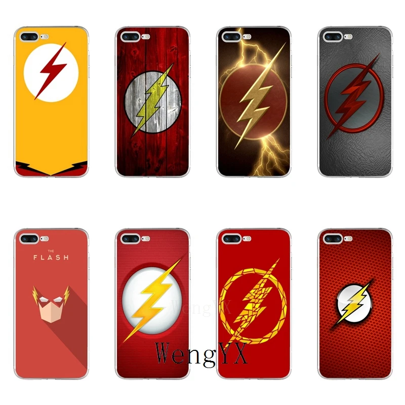 

DC Comics The Flash Man logo superhero Slim silicone Soft phone case For Huawei P7 P8 P9 P10 P20 pro Lite plus P Smart Mini 2017