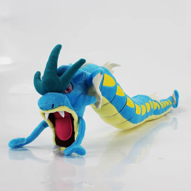 50 см 2 стиля Peluche Gyarados Синий Красный Анима плюшевые игрушки куклы день рождения фестиваль подарок для детей - Цвет: blue