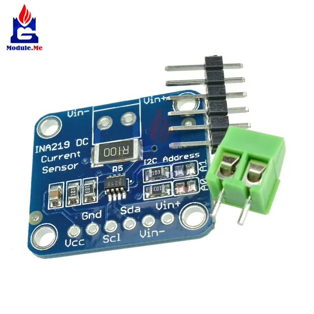 5 uds GY INA219 interfaz I2C de alta precisión módulo de Sensor de