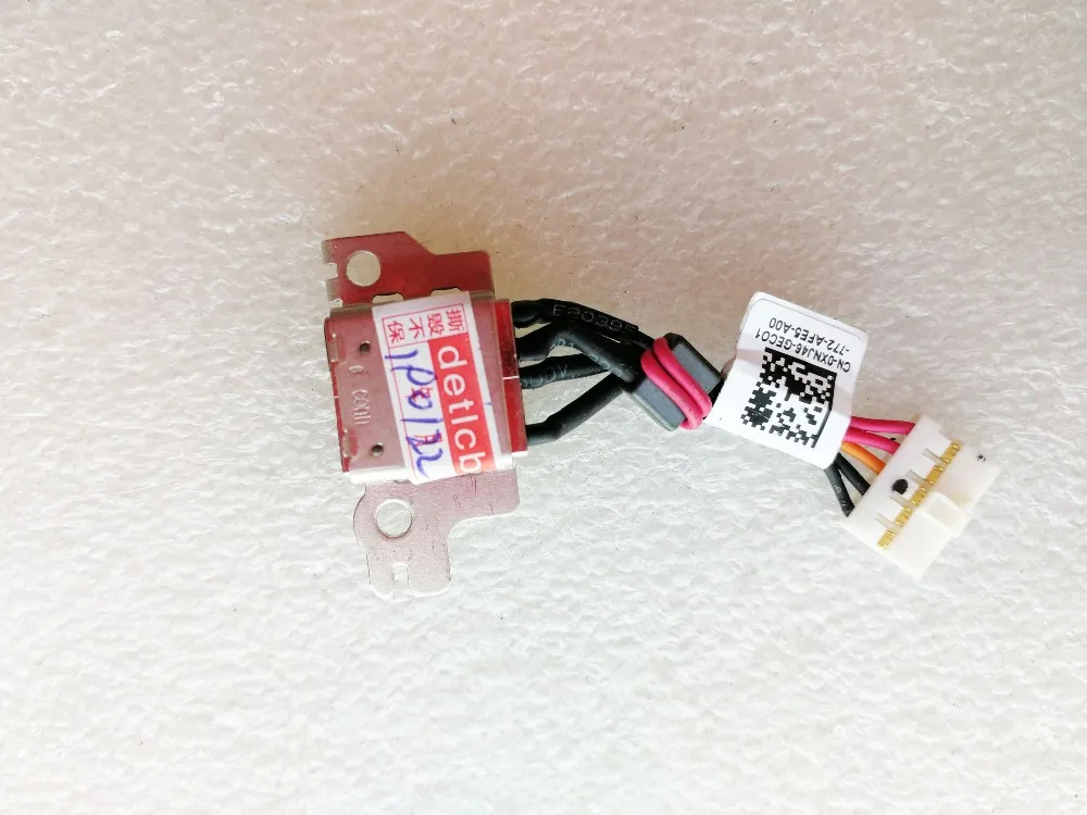 Оригинальный кабель питания для dell Latitude 3180 3189 dc jack XNJ46 0XNJ46 cn-0XNJ46 DC30100ZS00 DC30100ZR00 |