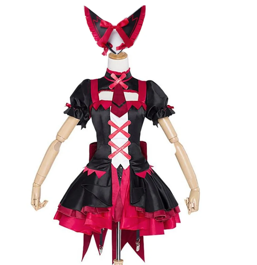 Костюм для косплея Gate Jieitai Kanochi Nite Kaku Rory Mercury костюм косплей Лолиты на Хэллоуин |