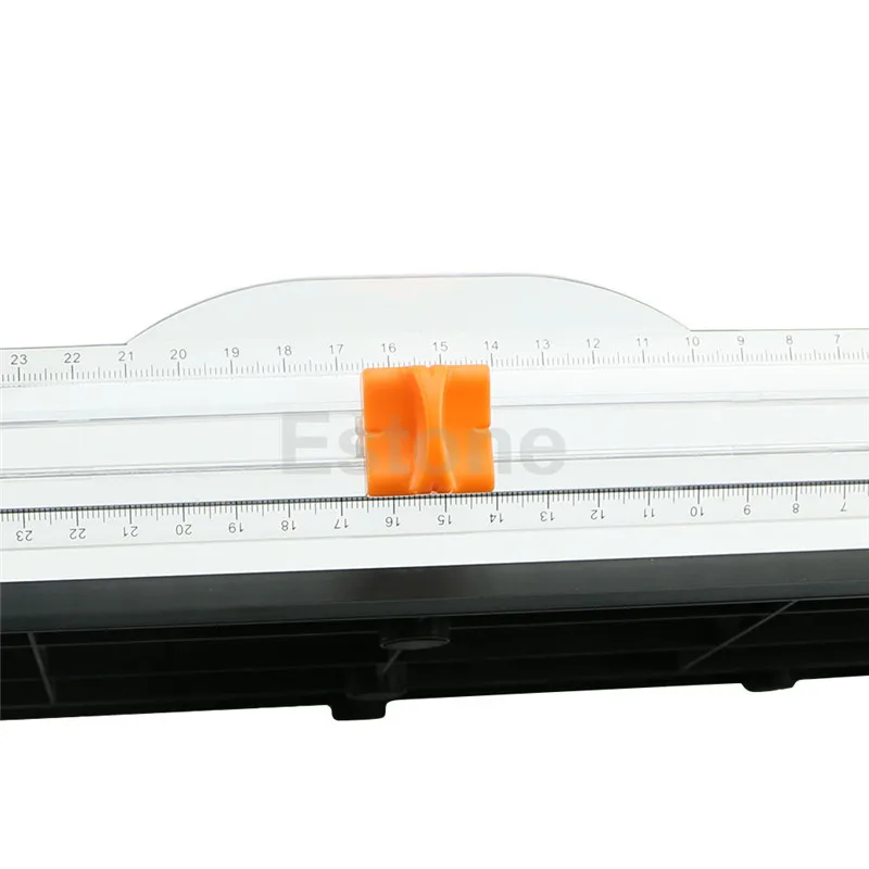A4 гильотинная линейка бумага стандартный резак триммер резак шредер бумаги черно-оранжевый пластик