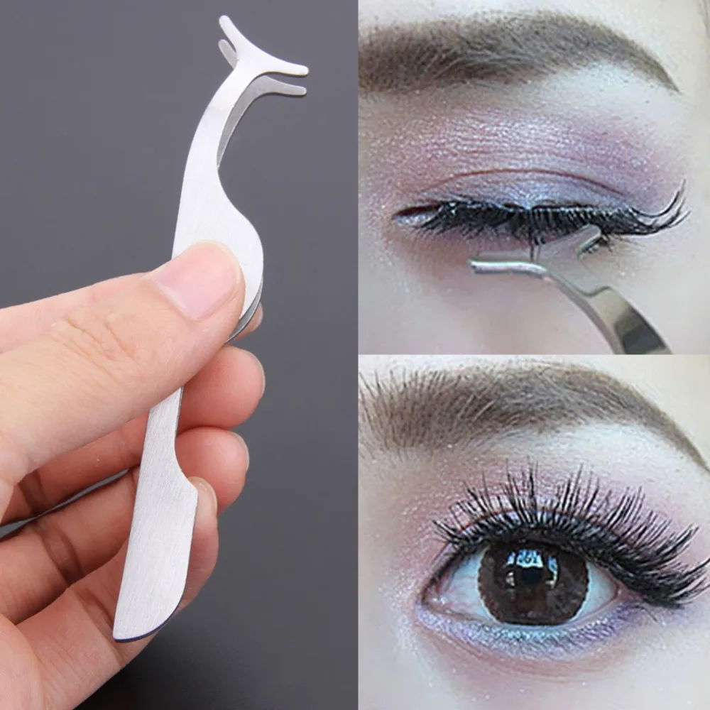 Multifunctional Eyelash Curler Tools False Eyelashes Auxiliary Clip