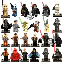 Серия "Звездные войны", распродажа, штурмовик, Королевская гвардия, Хан, сольный граф, Дуку, Дарт Вейдер, мол, фигурки, строительные блоки, детские игрушки